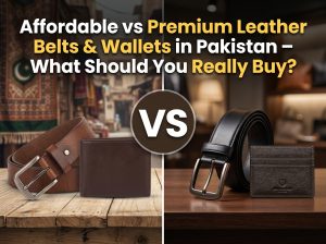 Affordable vs Premium Leather Belts & Wallets in Pakistan – What Should You Really Buy?