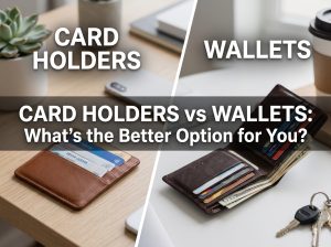 Card Holders vs Wallets: What’s the Better Option for You?