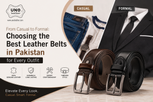 From Casual to Formal: Choosing the Best Leather Belts in Pakistan for Every Outfit