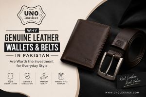 Why Genuine Leather Wallets & Belts in Pakistan Are Worth the Investment for Everyday Style