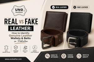 Real vs Fake Leather: How to Identify Genuine Leather Wallets & Belts in Pakistan