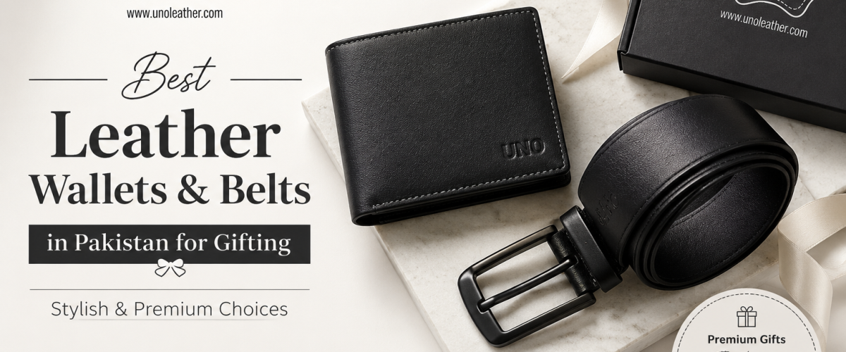 Best Leather Wallets & Belts in Pakistan for Gifting
