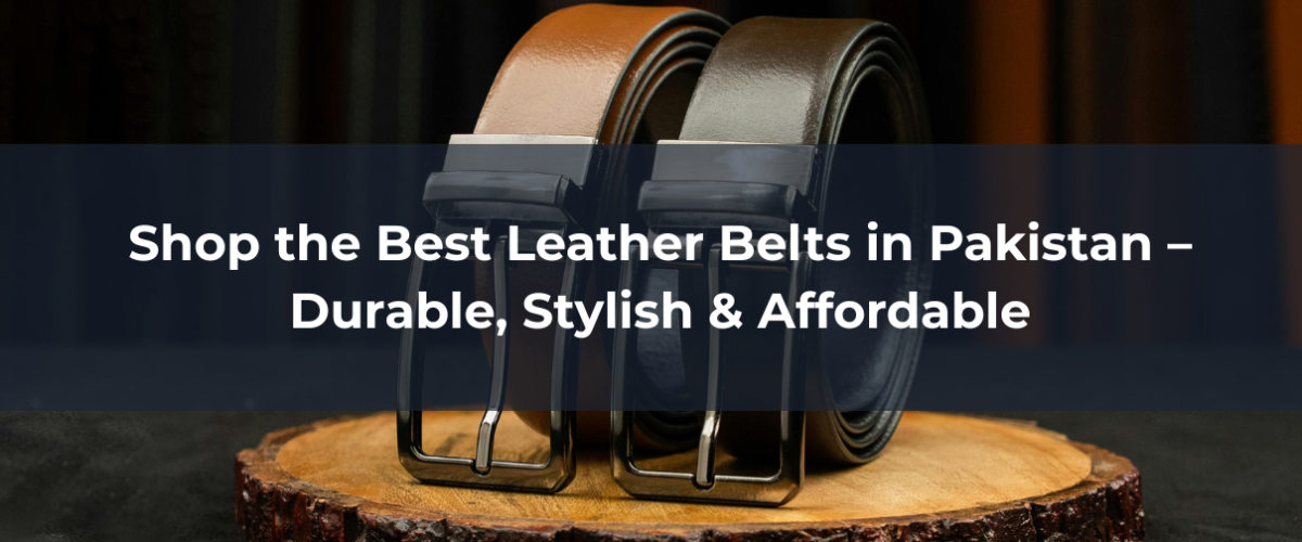 Leather Wallets & Belts in Pakistan