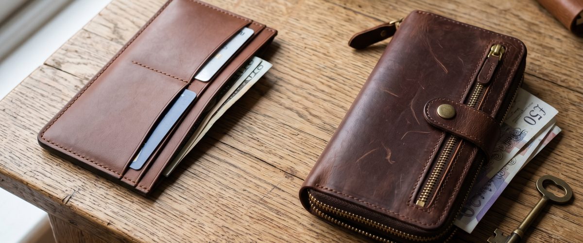 Leather Long Wallets
